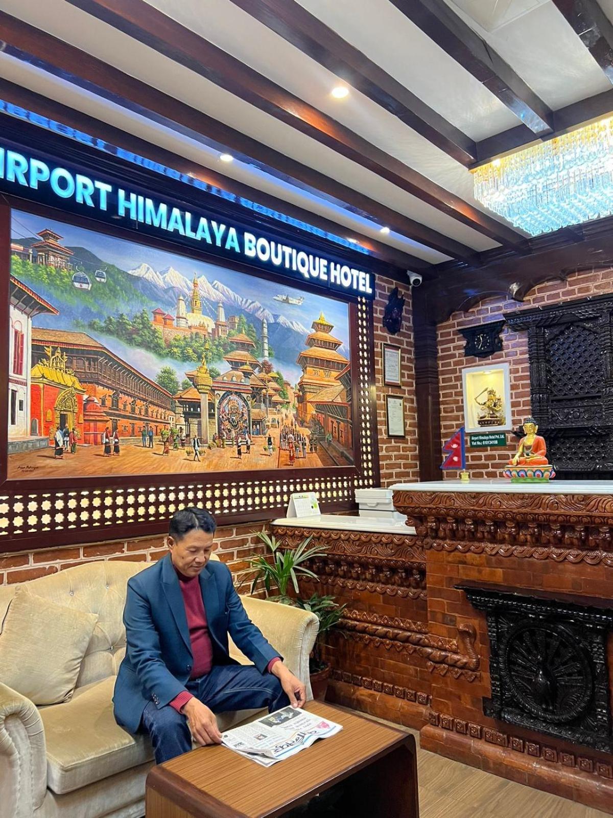 Airport Himalaya Boutique Hotel Katmandu Eksteriør billede